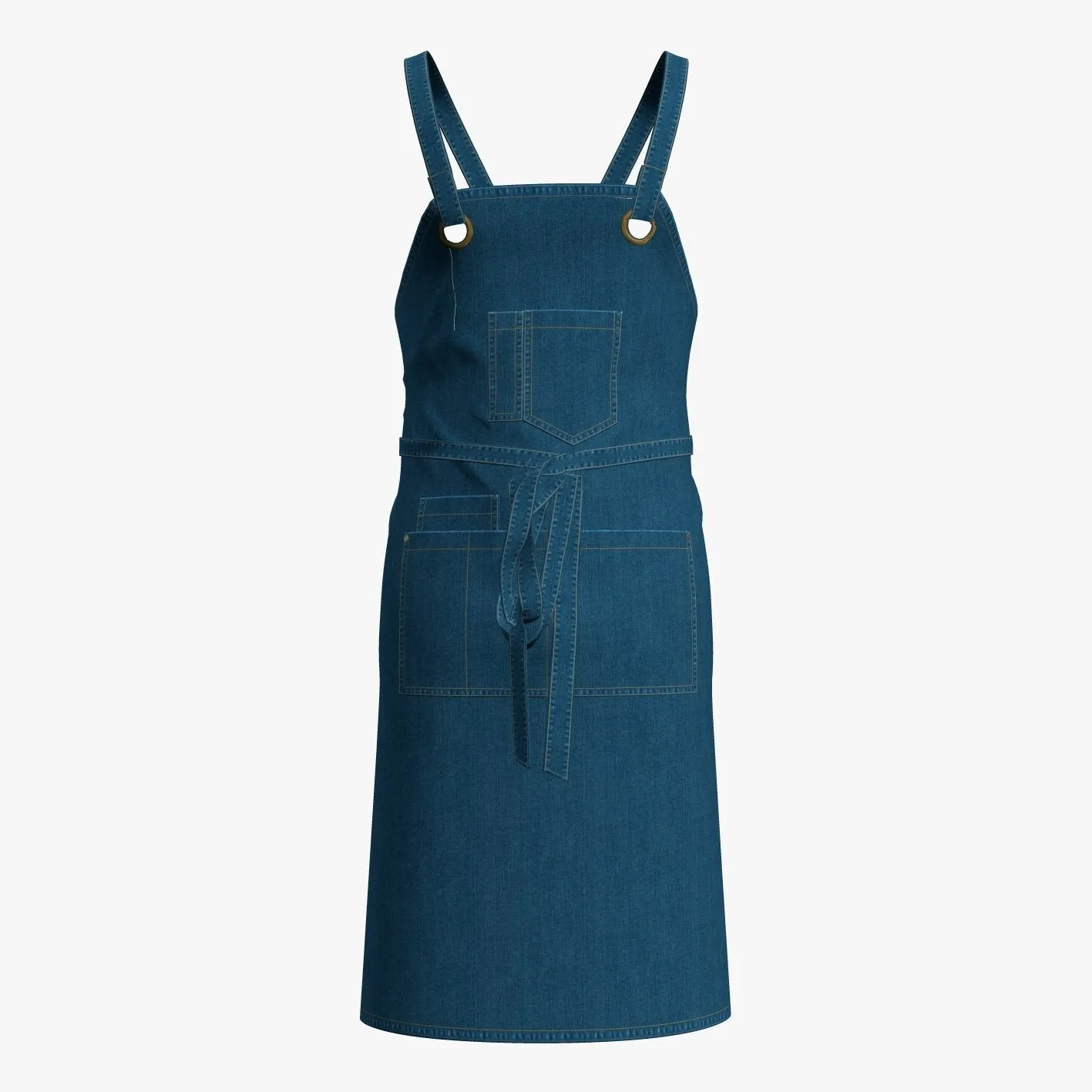 Denim Functional Apron