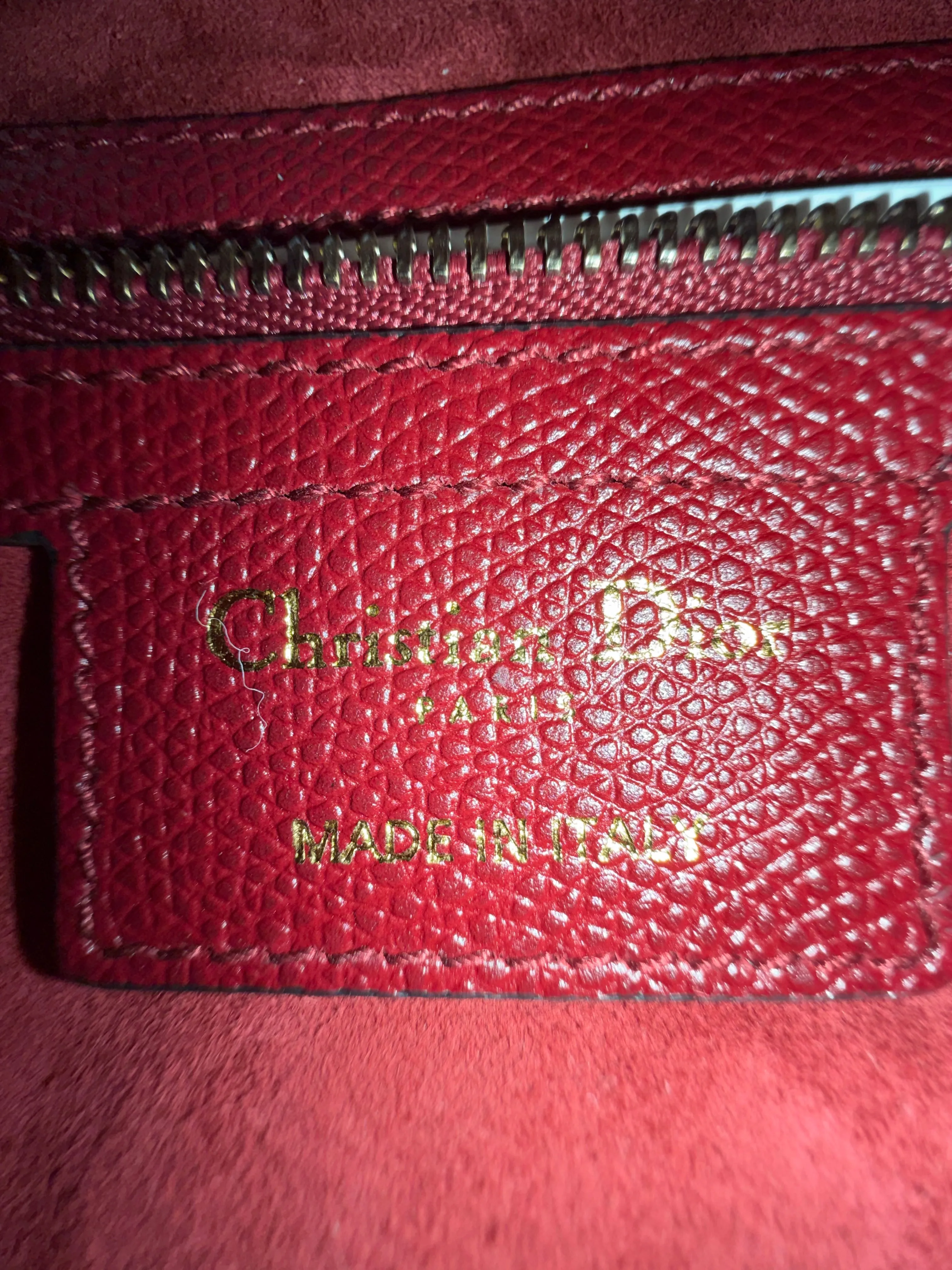 Dior Saddle Bag