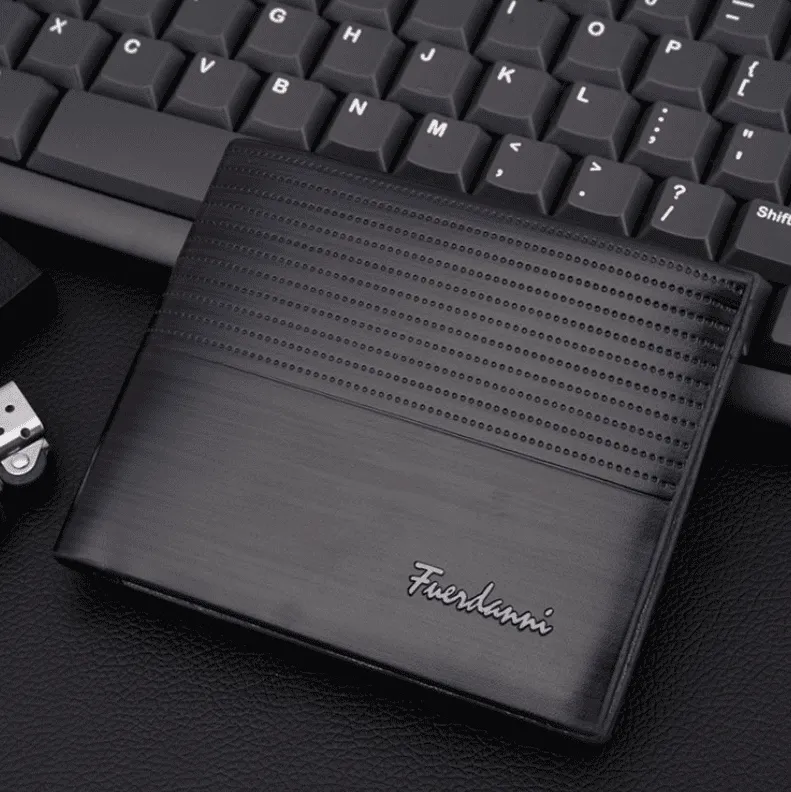 Embossed multi-card wallet