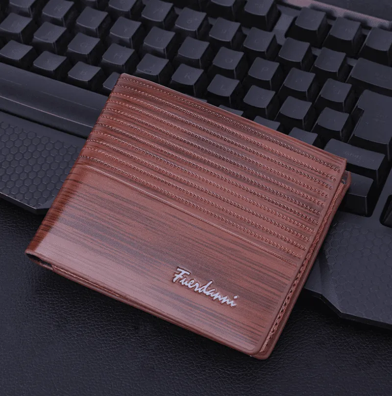 Embossed multi-card wallet