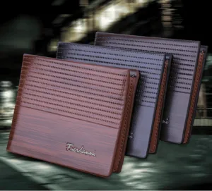 Embossed multi-card wallet