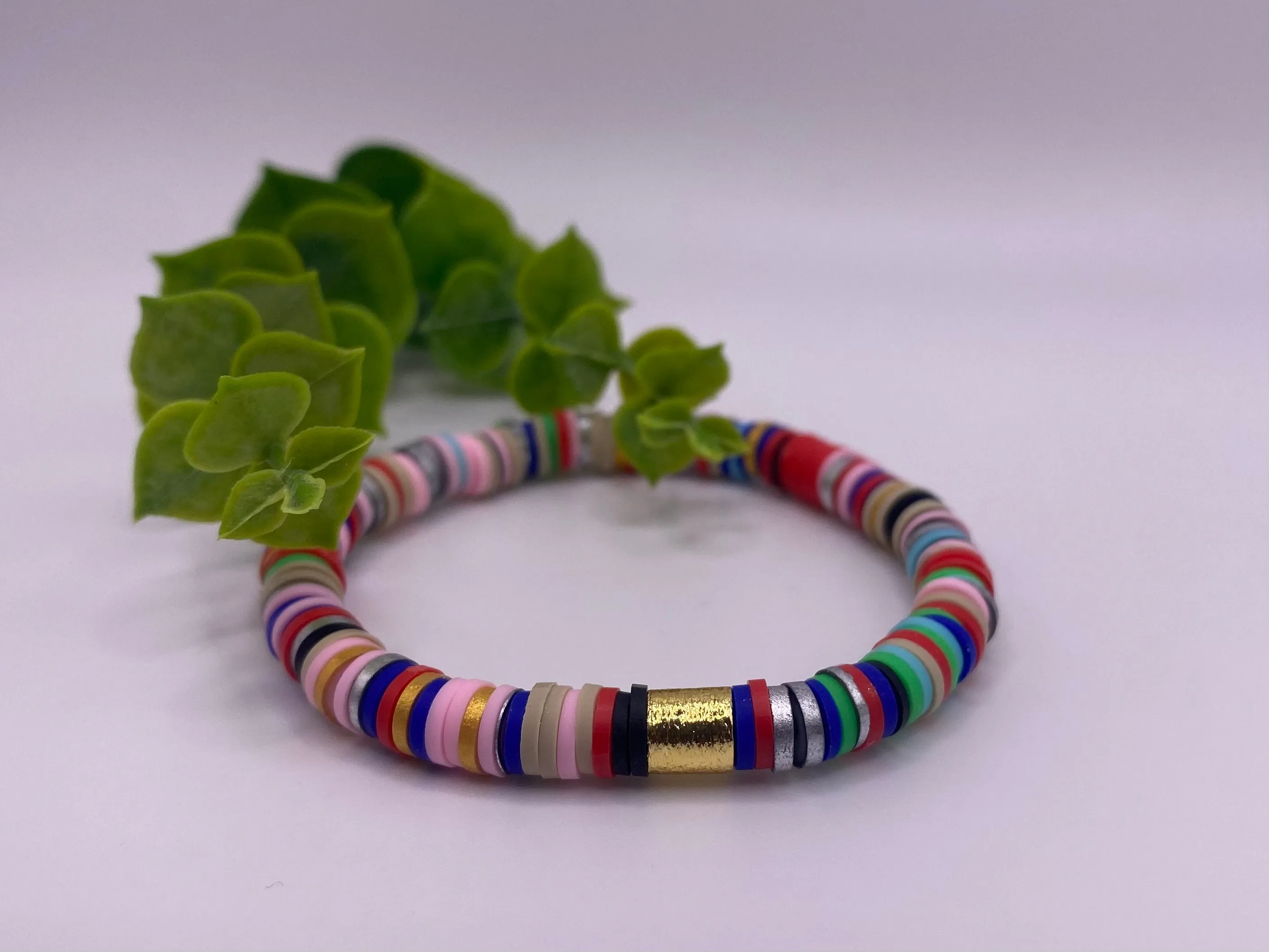 Eras Tour - Multi Colored Heishi Bracelet