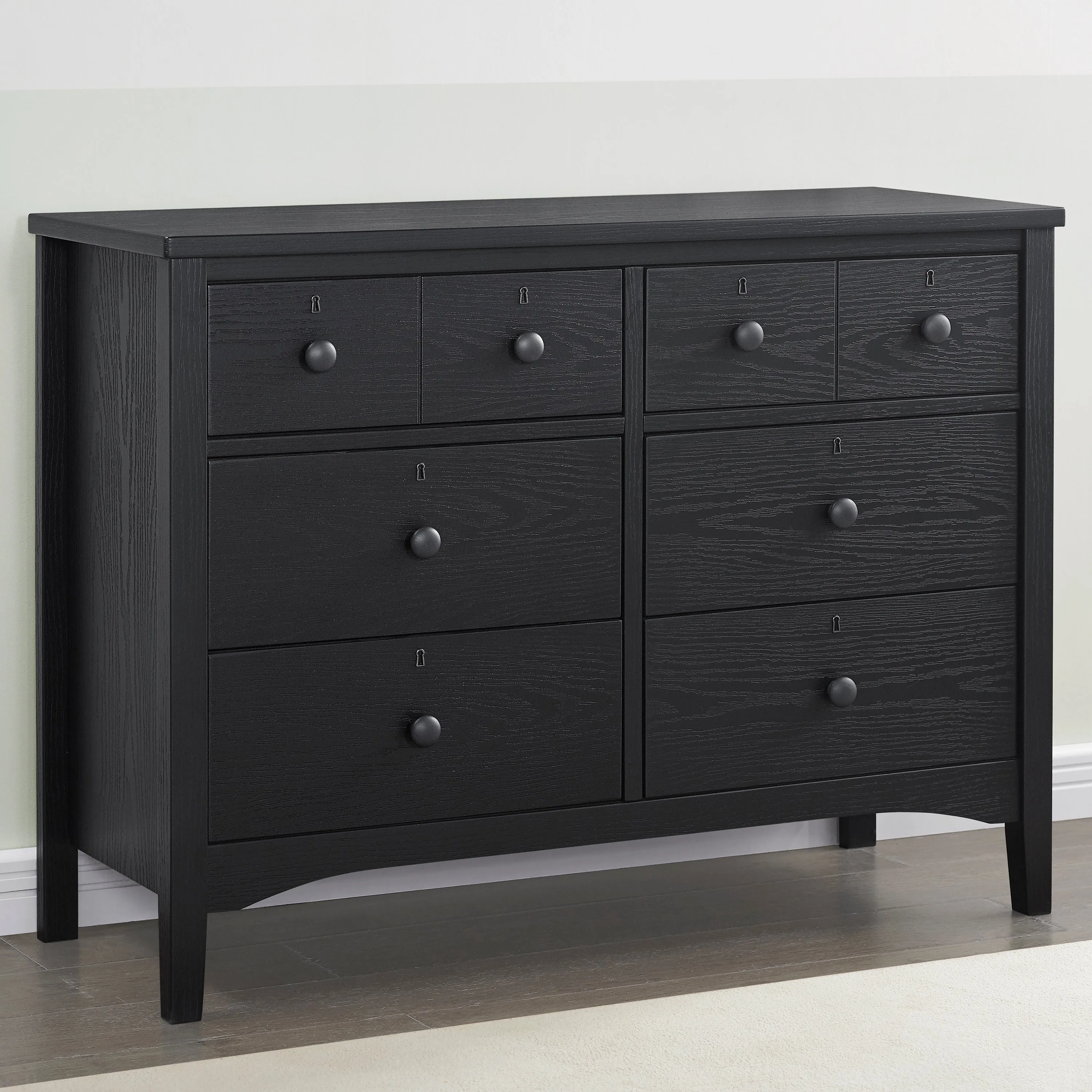 Farmhouse 6 Drawer Dresser