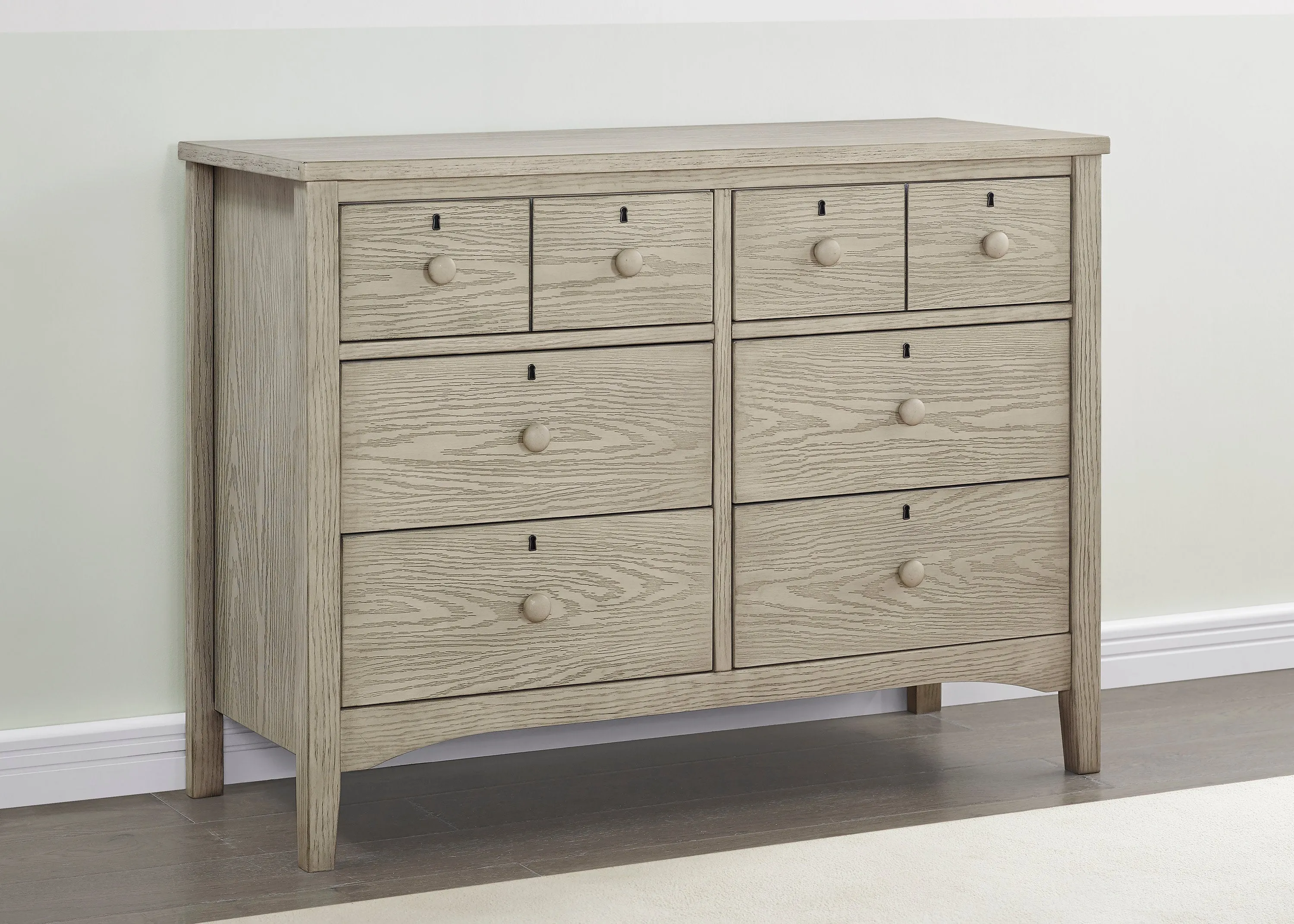 Farmhouse 6 Drawer Dresser