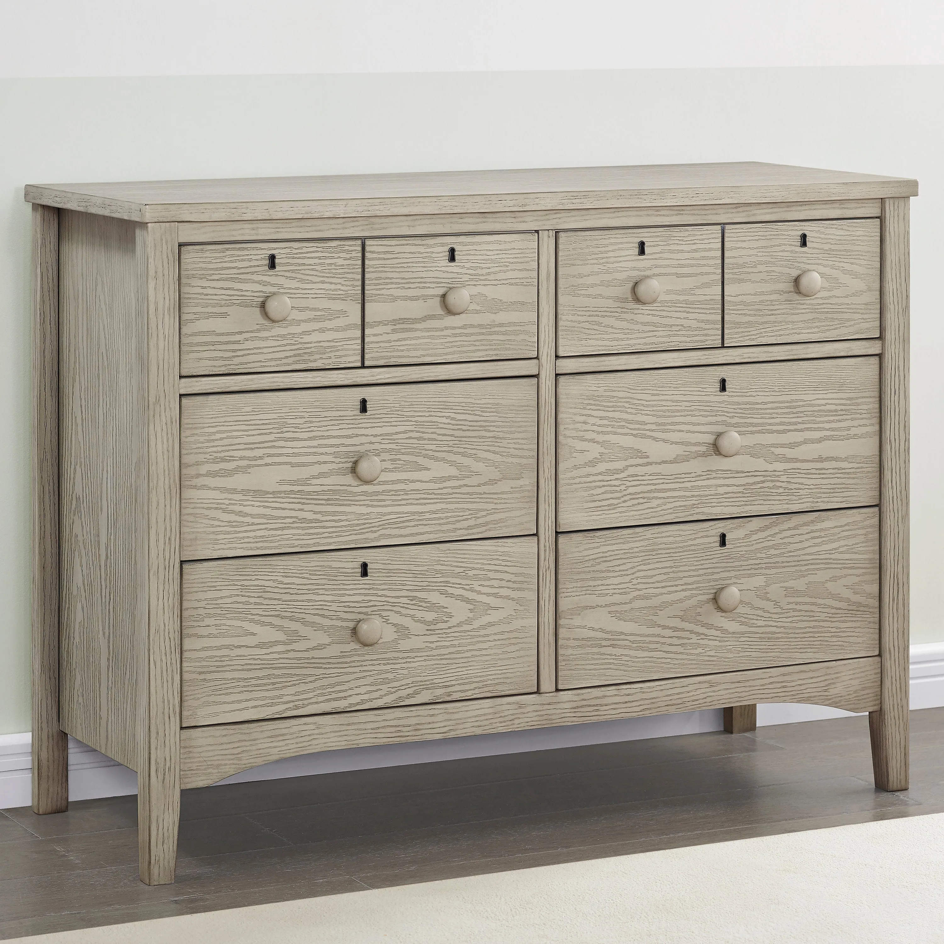 Farmhouse 6 Drawer Dresser