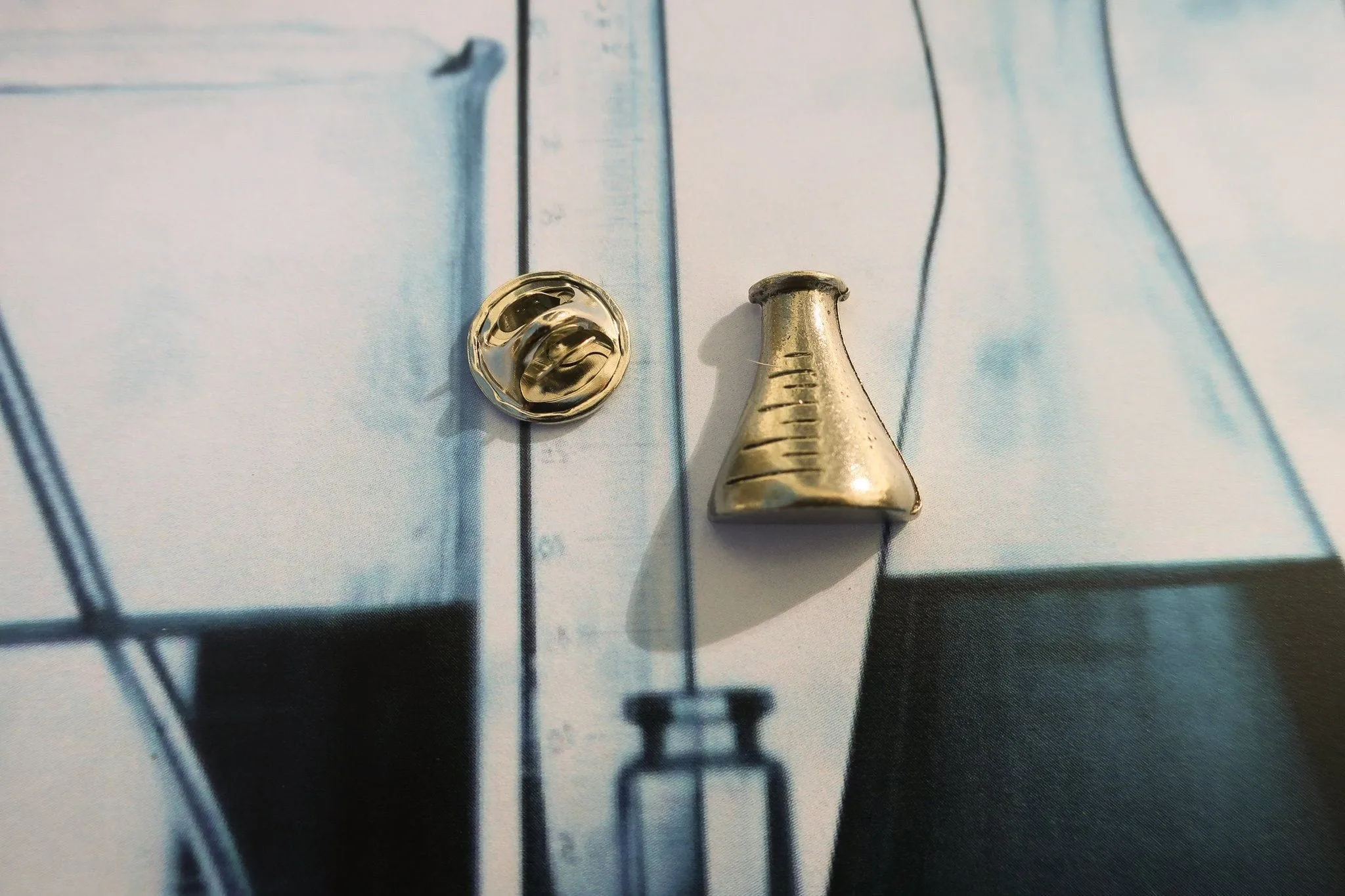 Flask Lapel Pin