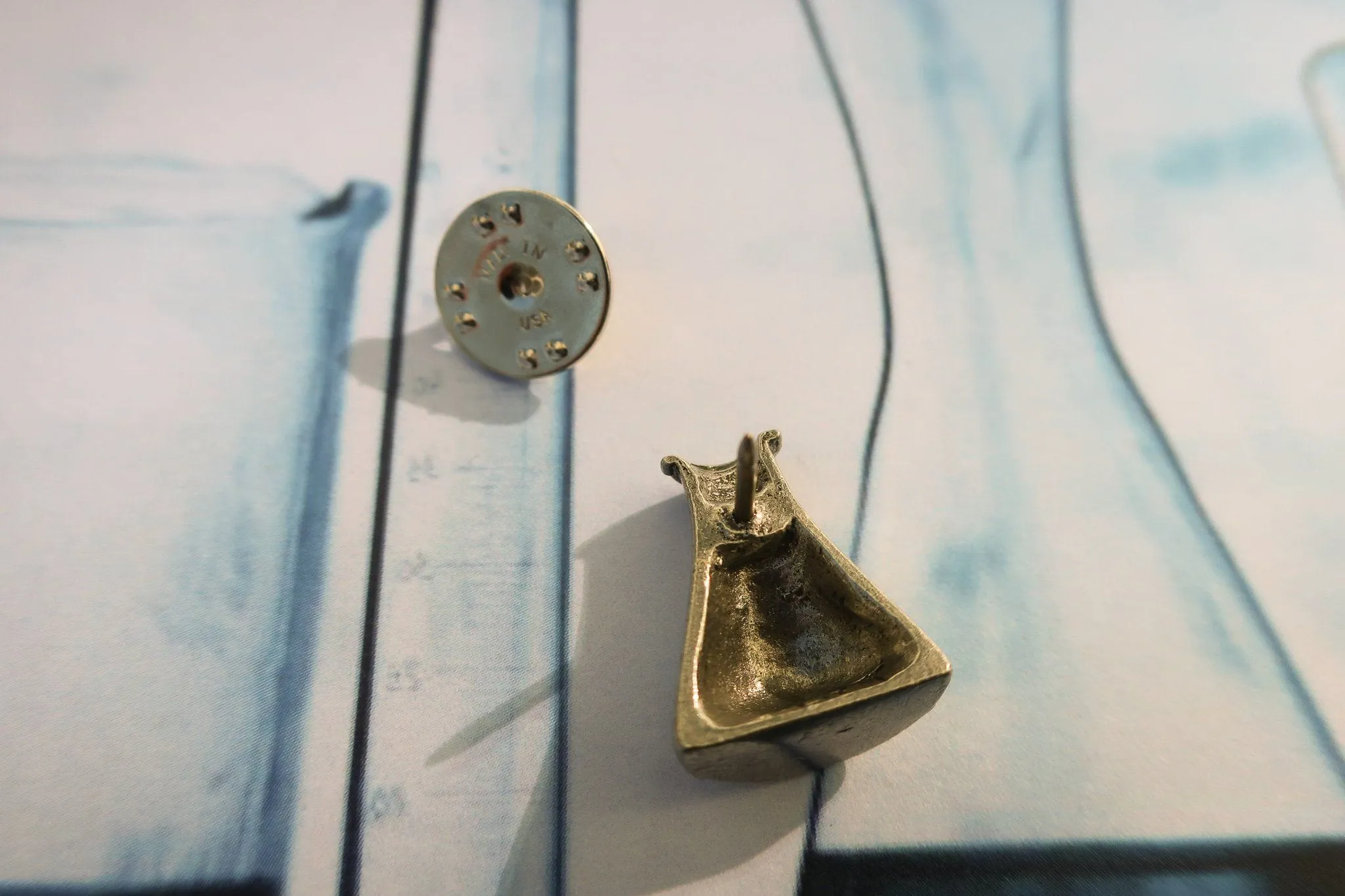 Flask Lapel Pin