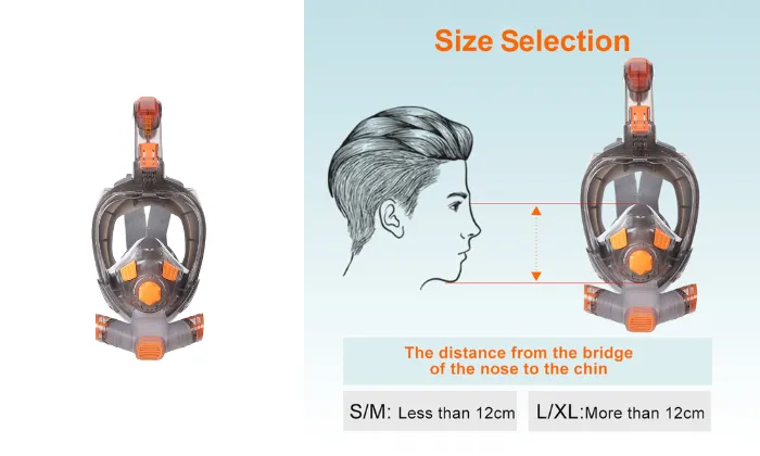 Foldable Dry Snorkel