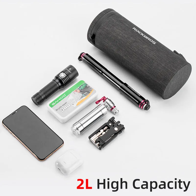 Front Bicycle Bag MTB Road Handlebar Pannier Multi-purpose Large Capacity Backpack Cycling Tube Bag