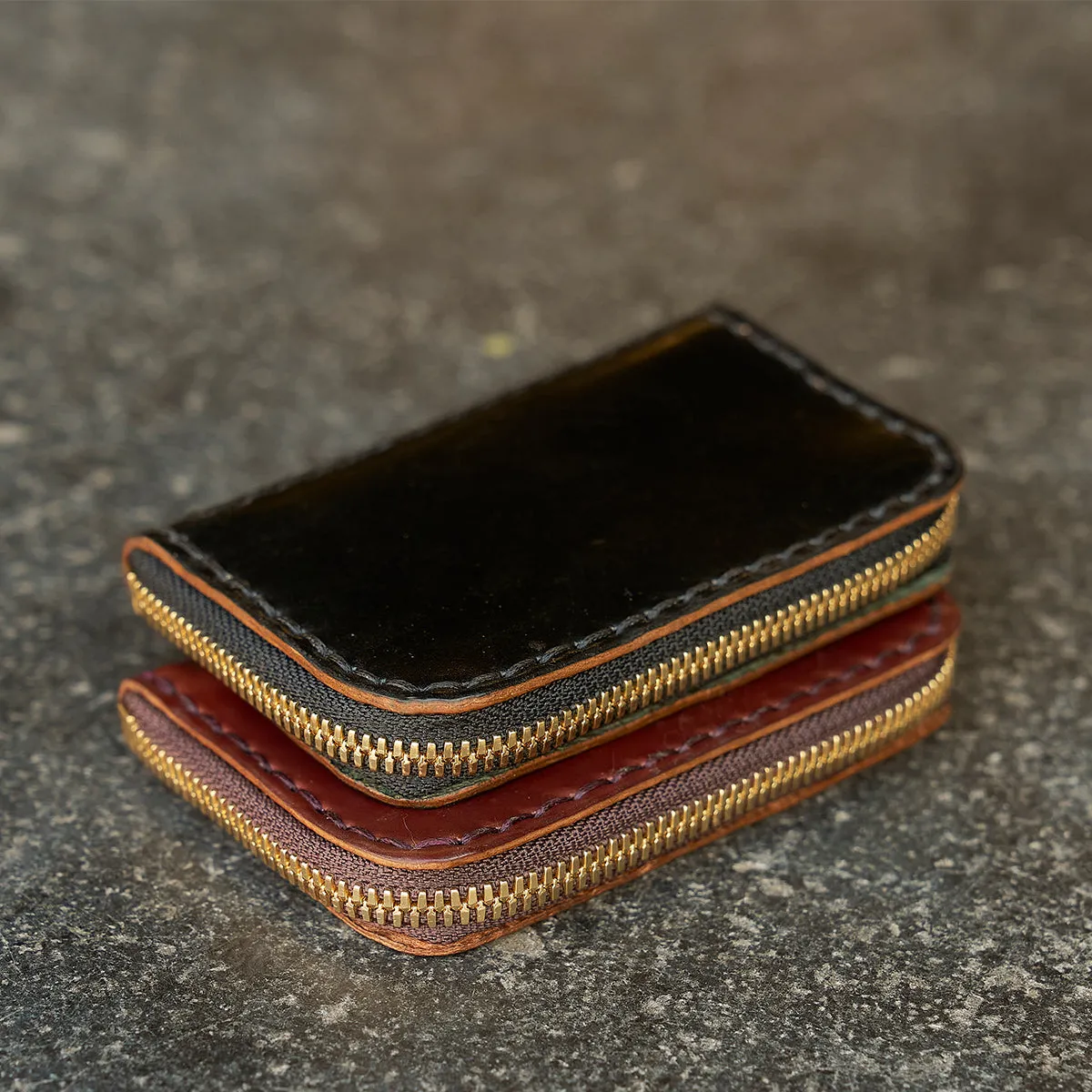 Full-Zip Bison No.20 Wallet | Black