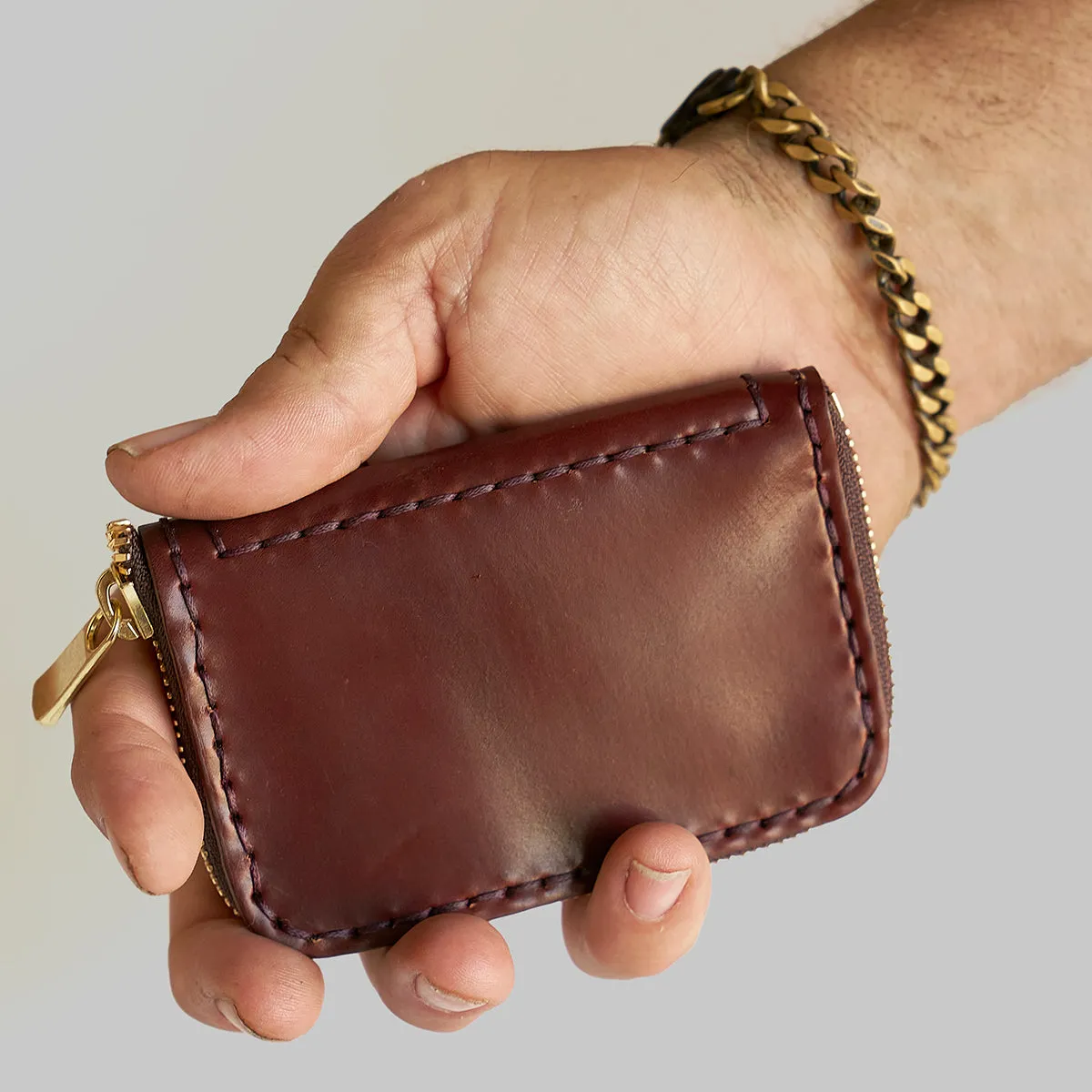 Full-Zip Bison No.20 Wallet | Black