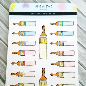 Functional Paintbrush Boxes