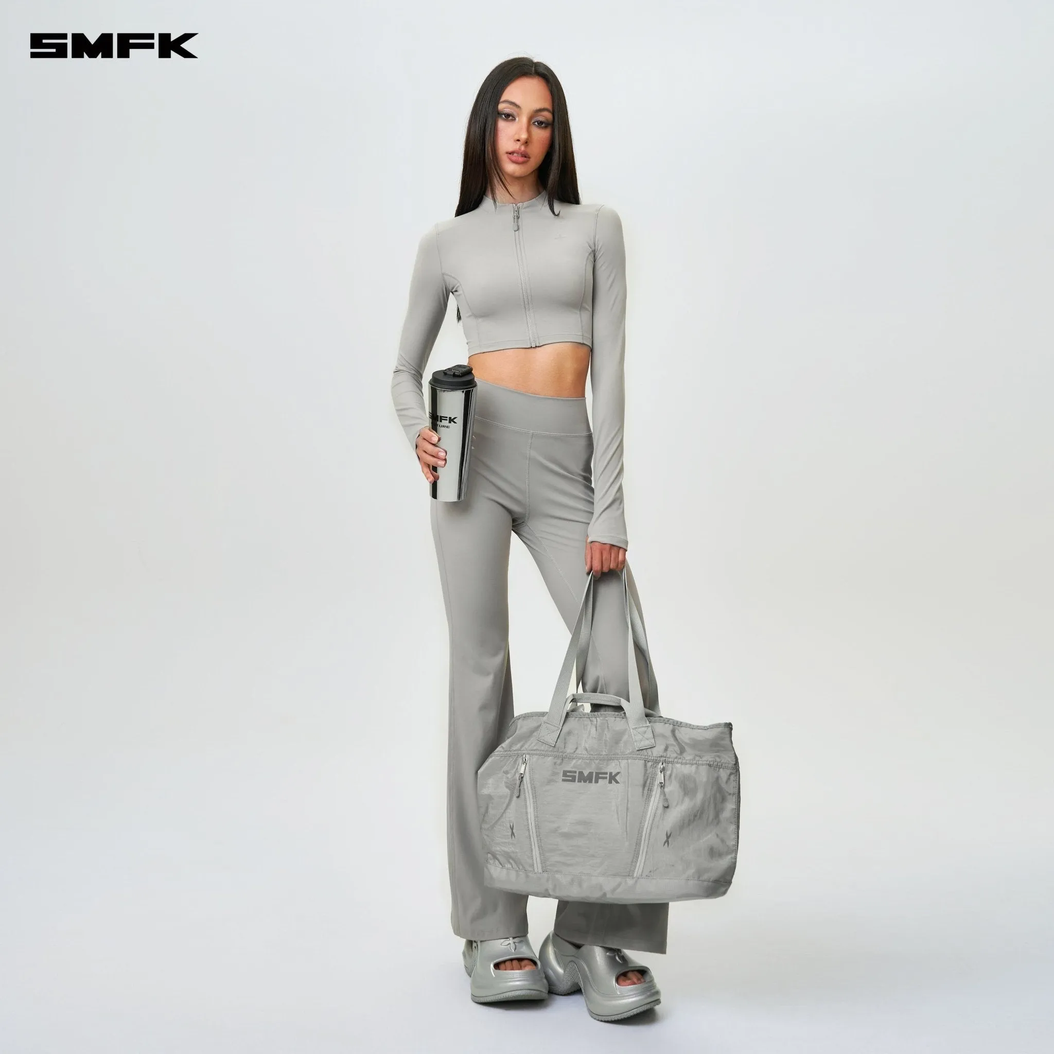 FUTURE Storm Gym Sports Bag Silver (Medium)