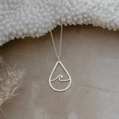 Glee Jewelry Long Beach Necklace - Silver