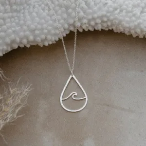 Glee Jewelry Long Beach Necklace - Silver