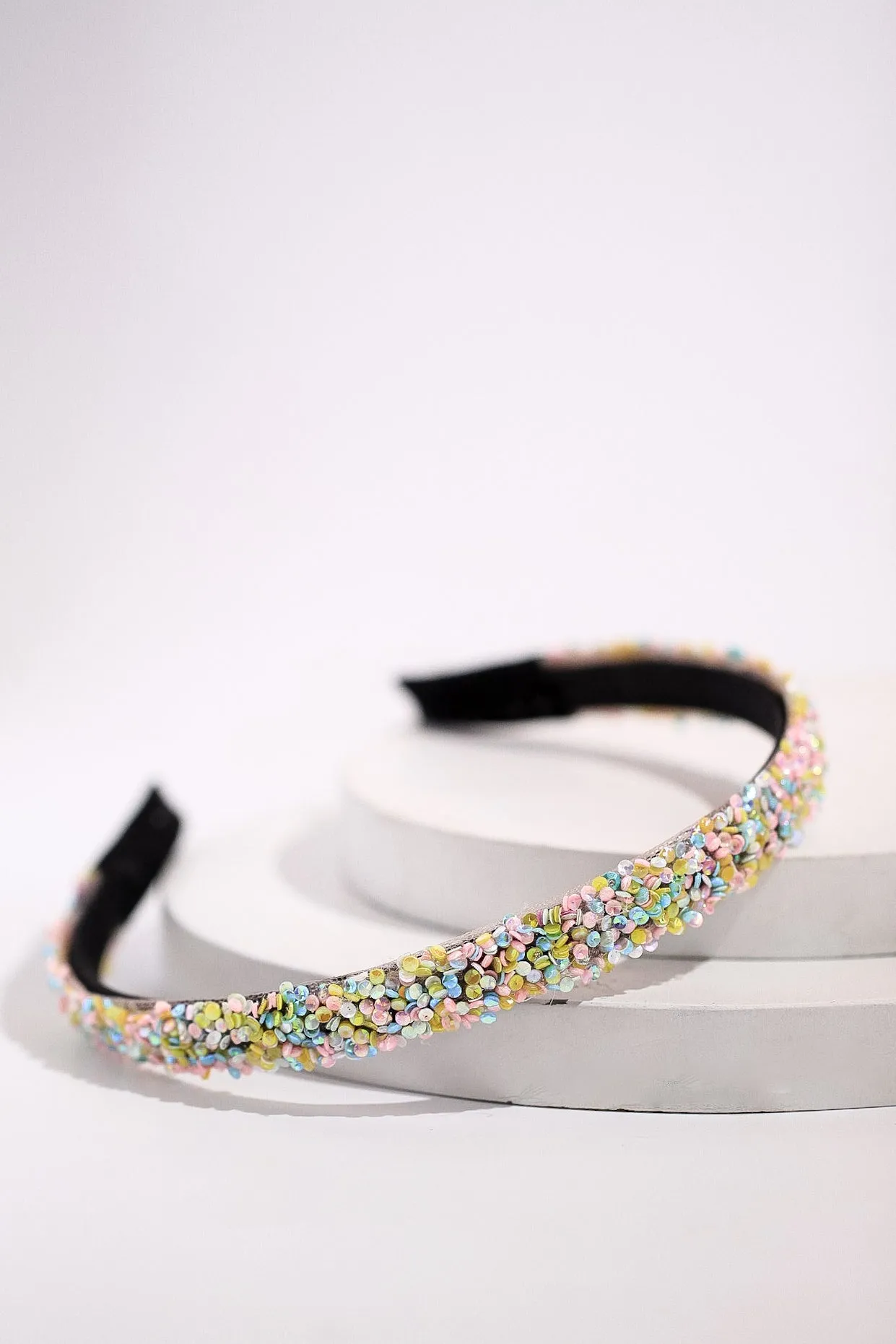 Glitter Headband for Girls- Multi-colored