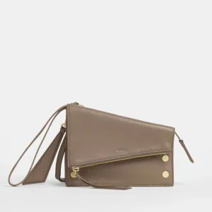 Hammitt Curtis in Sculpted Taupe/Brushed Gold