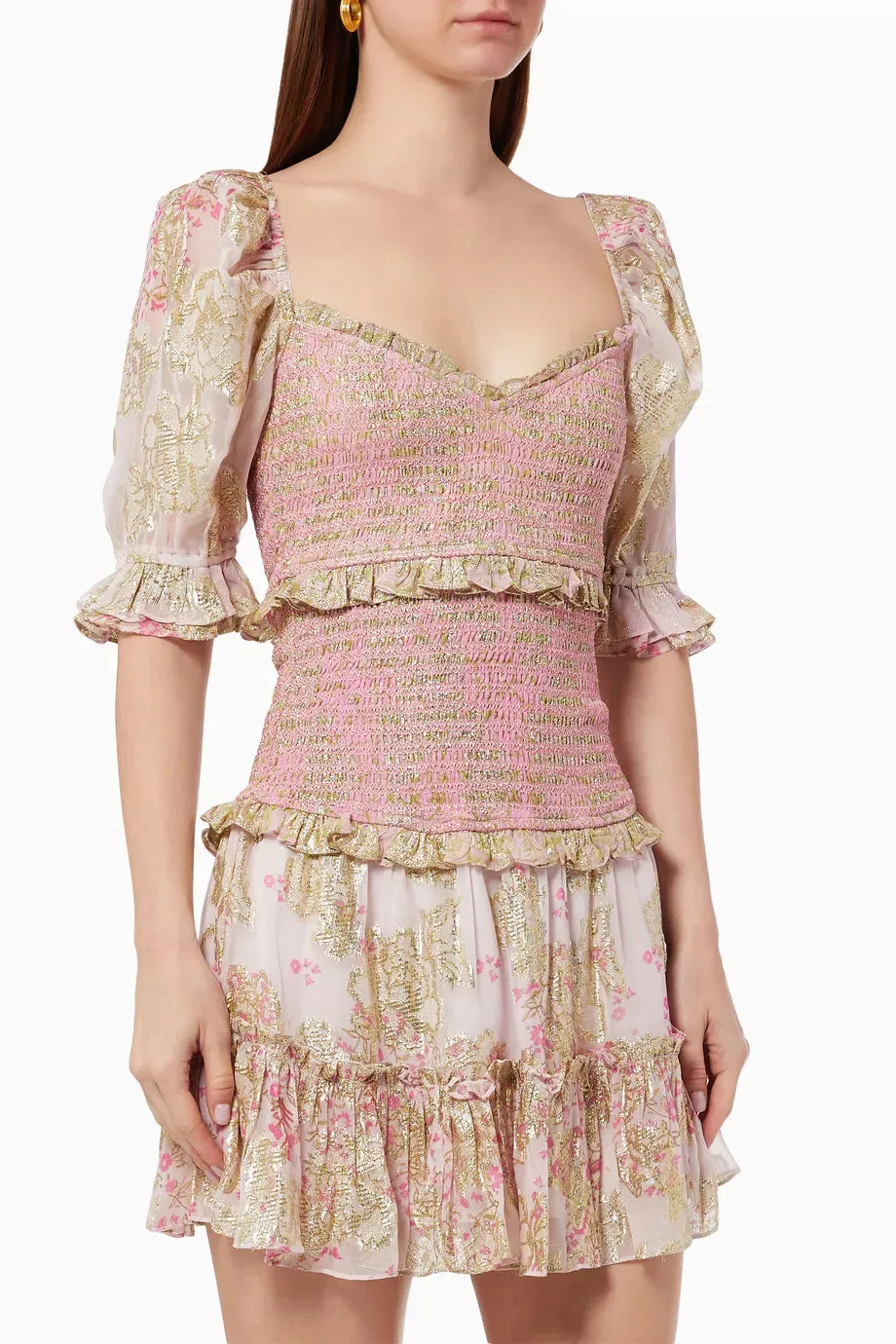 Hera Smocked Stylish Mini Dress