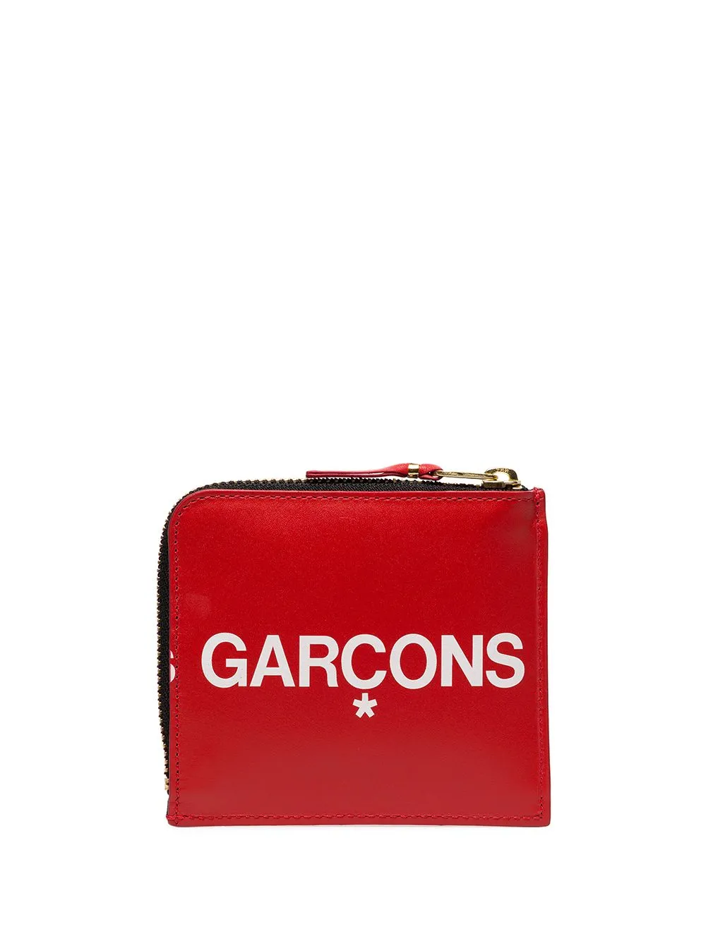 Huge Logo L-Shape Zip Wallet