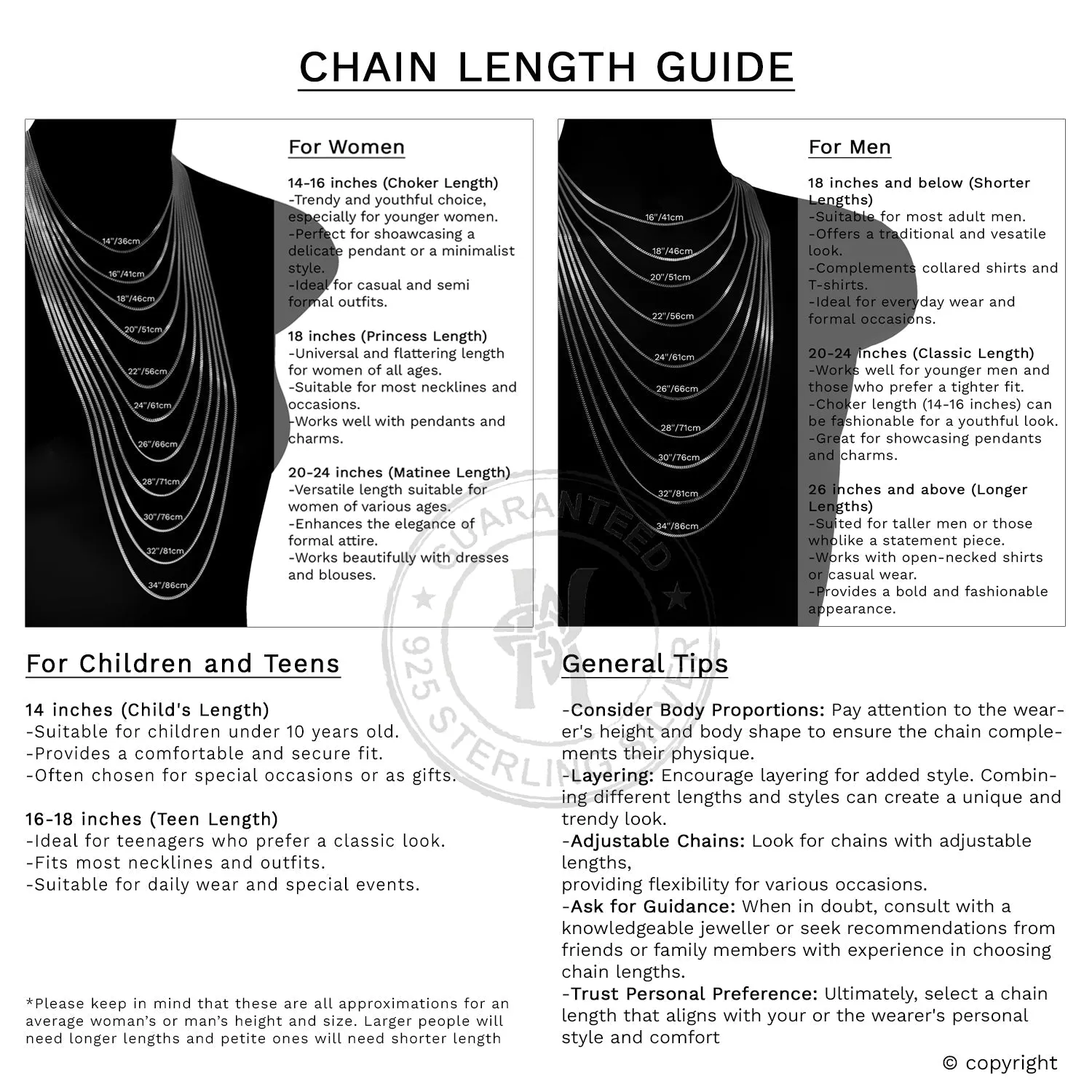 Hypoallergenic Women's Medical Alert Necklace