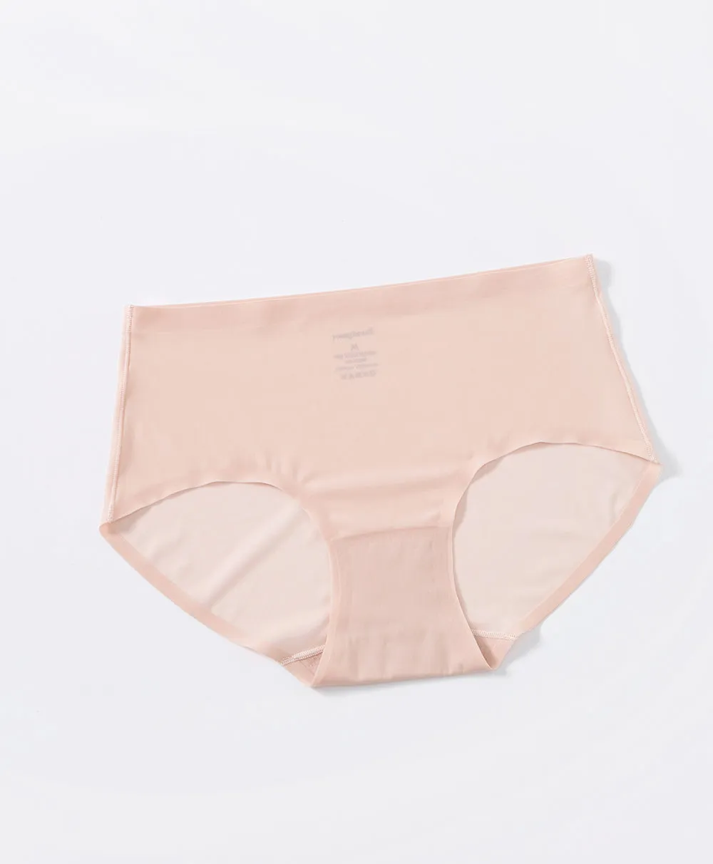 Ice Silk Laminated Hipster Panties
