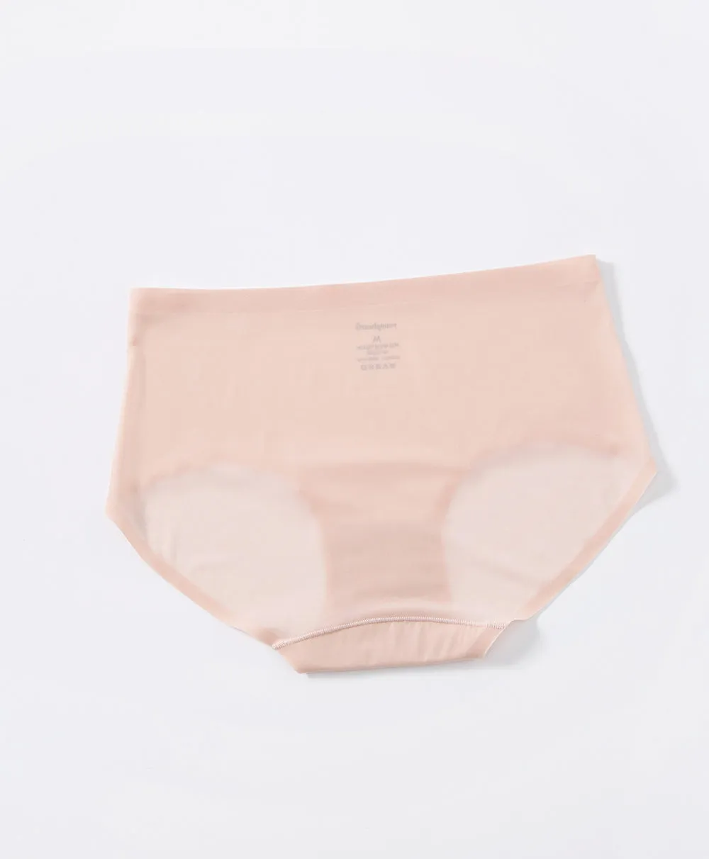 Ice Silk Laminated Hipster Panties