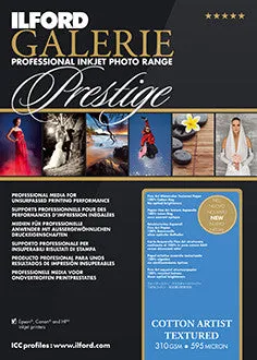 Ilford Galerie - Prestige Cotton Artist Textured 44x39, Roll