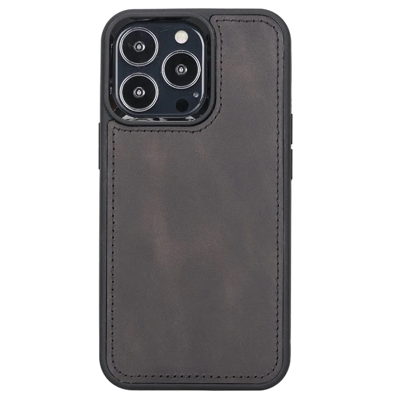 iPhone 13 Pro Leather Dual Wallet Case