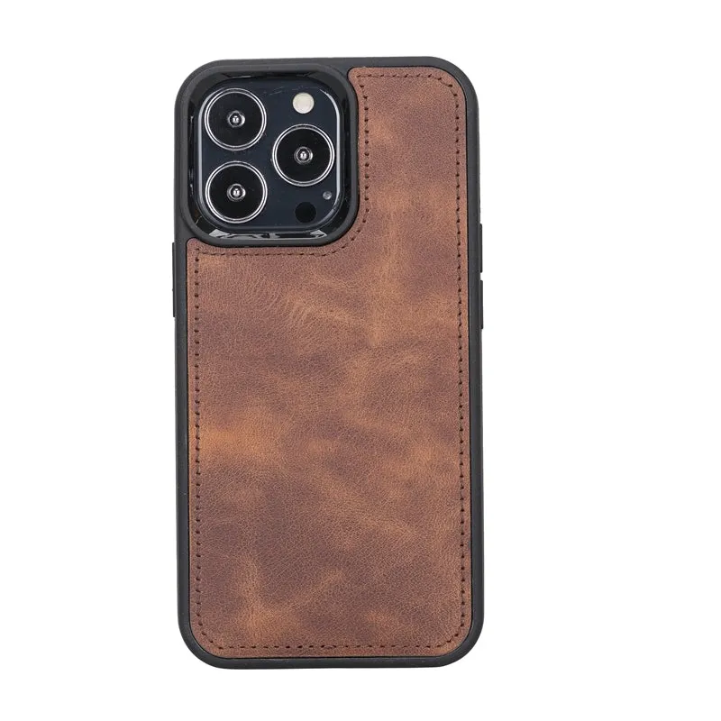 iPhone 13 Pro Leather Dual Wallet Case