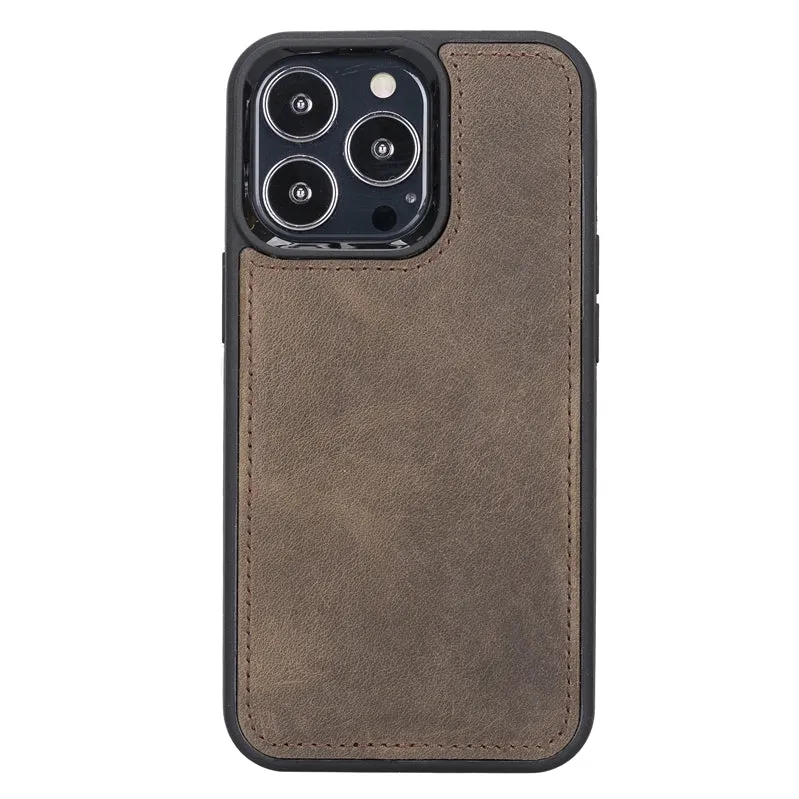 iPhone 13 Pro Leather Dual Wallet Case
