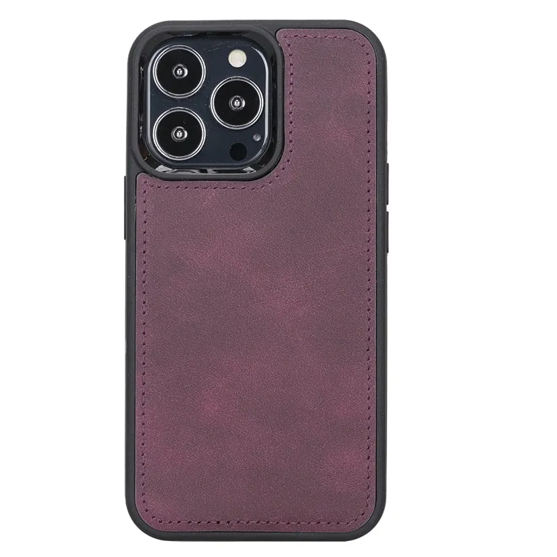 iPhone 13 Pro Leather Dual Wallet Case