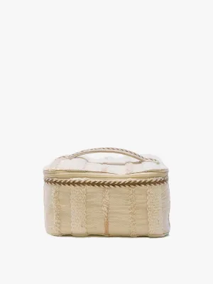 Jen & Co - Fiona Cosmetic Case, Beige