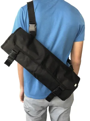 Kitchen Leather Knife Bag, Large