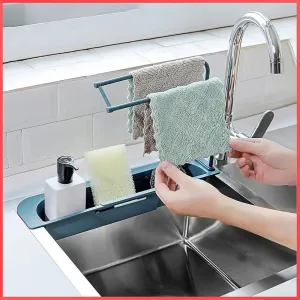 Kitchen Sink Organizer Plastic Wash Basin Storage S4362865