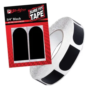 KR Strikeforce Sure Fit <br>Smooth Insert Tape <br>Black