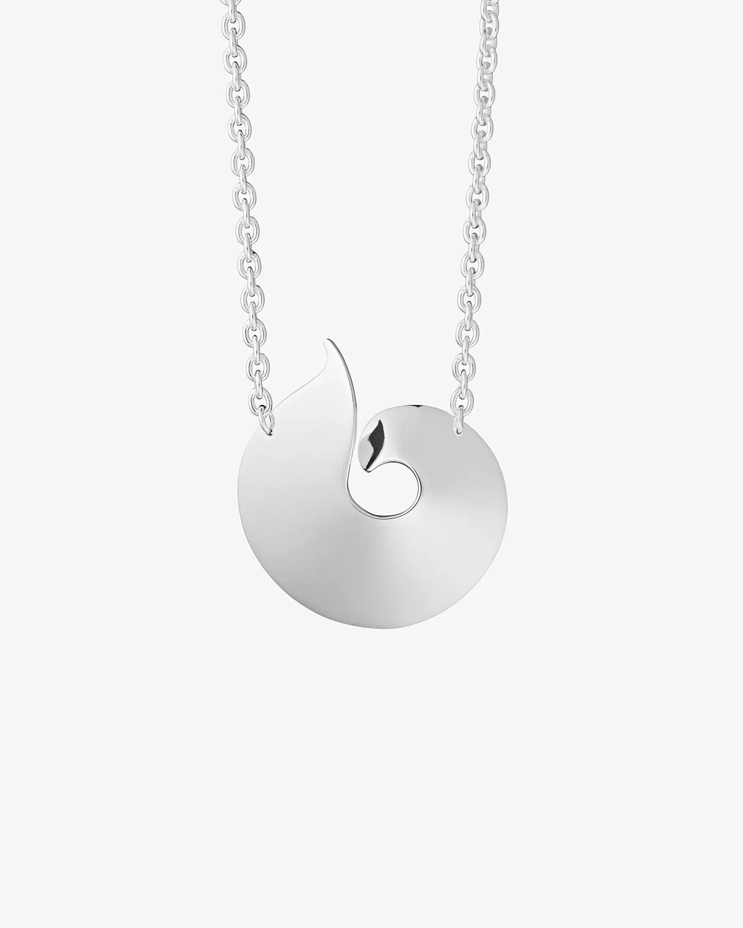 La Vie grande necklace silver