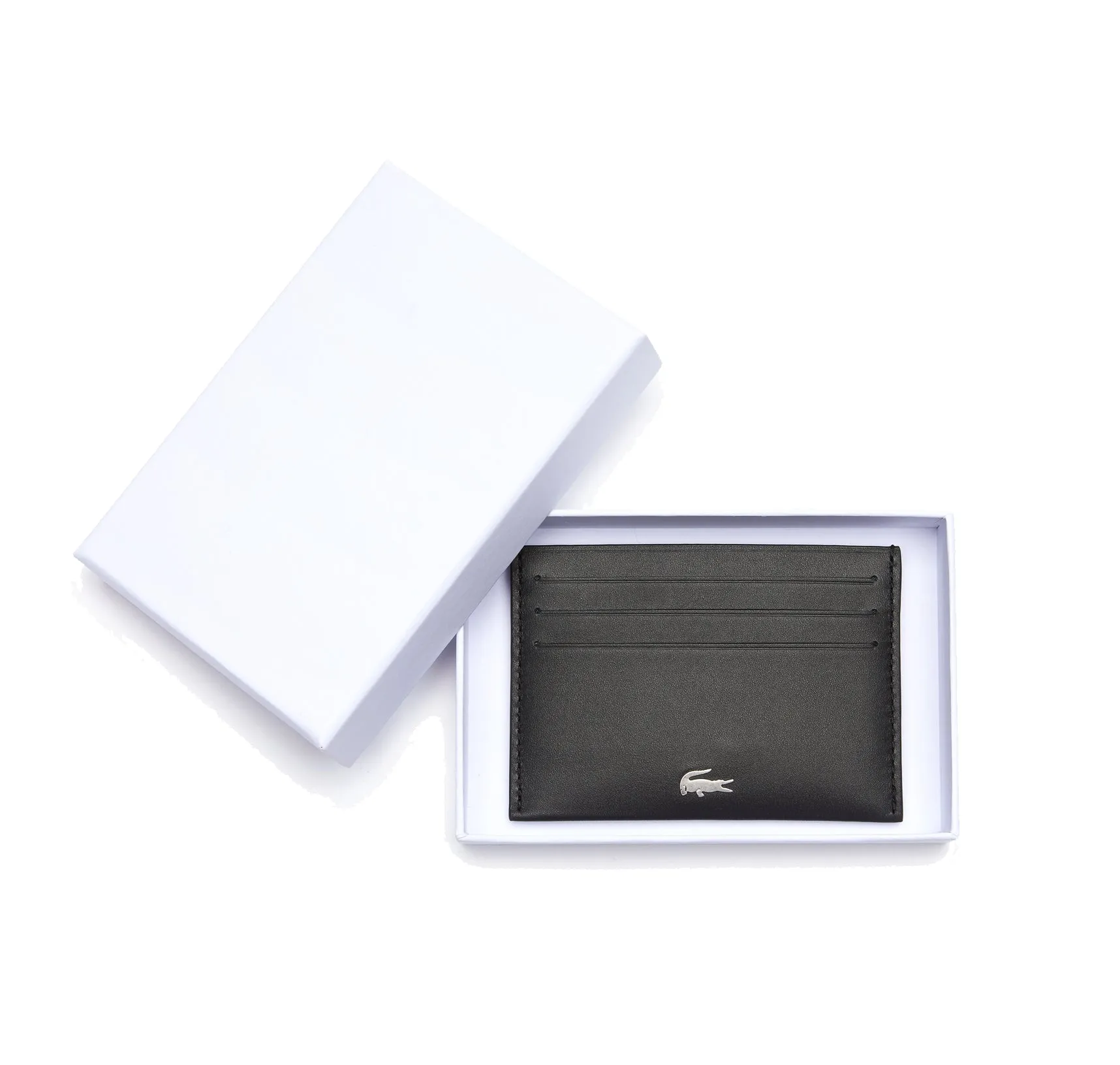 Lacoste NH1346FG Credit Card Holder, Cow Leather