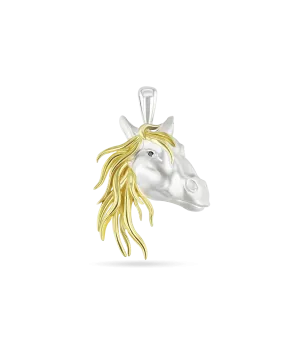 L'Amour Horse Pendant