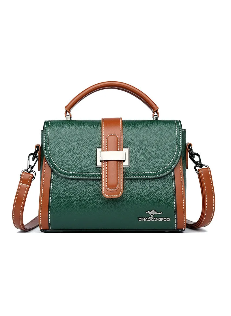 Large-capacity Contrast Shoulder Handbag Bag