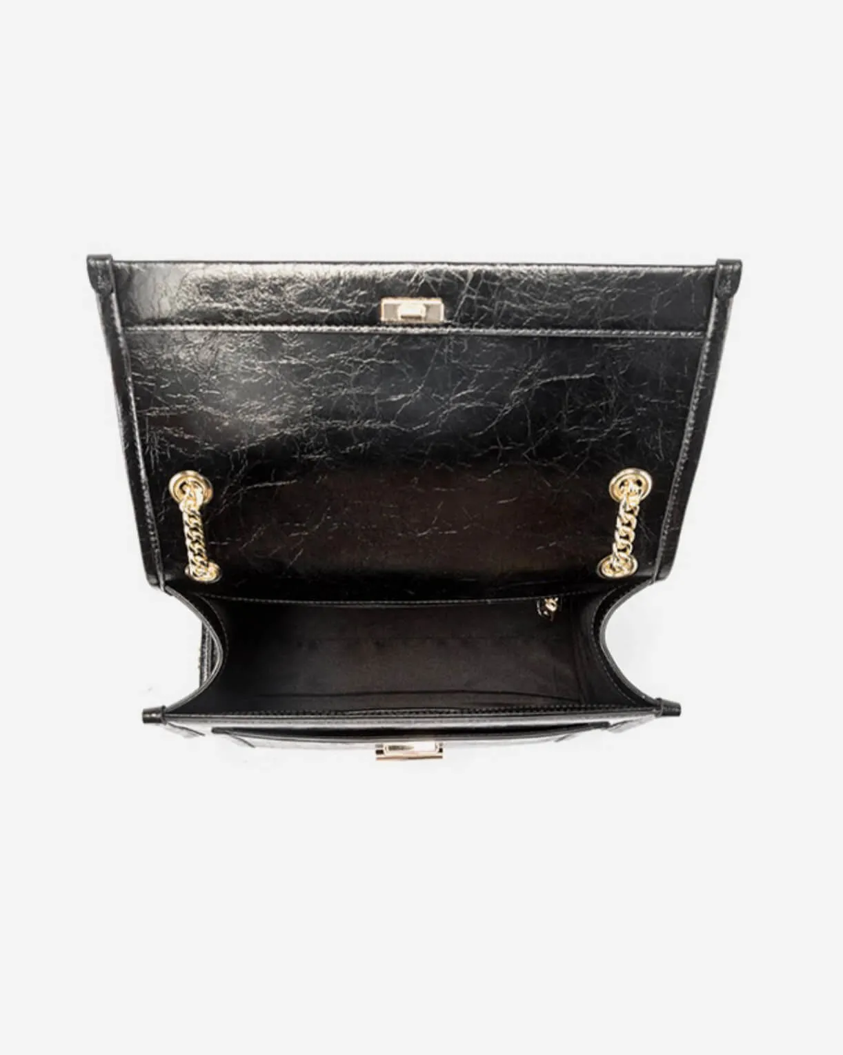 Leather Chain Shoulder Bag