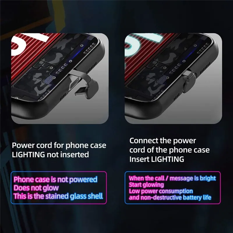 LED Light Phone Case for Samsung