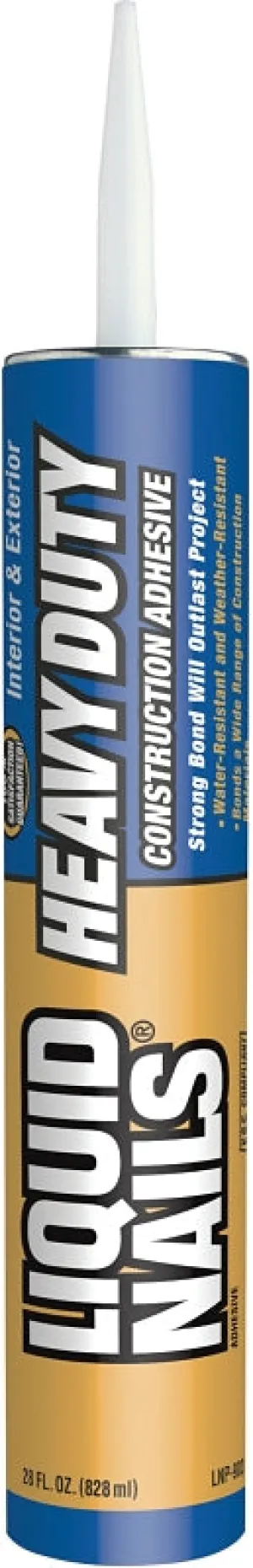 Liquid Nails LNP-903 Construction Adhesive, Tan, 28 oz Cartridge :EA: QUANTITY: 12