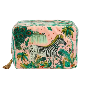 Lost World Velvet Cosmetic Bag