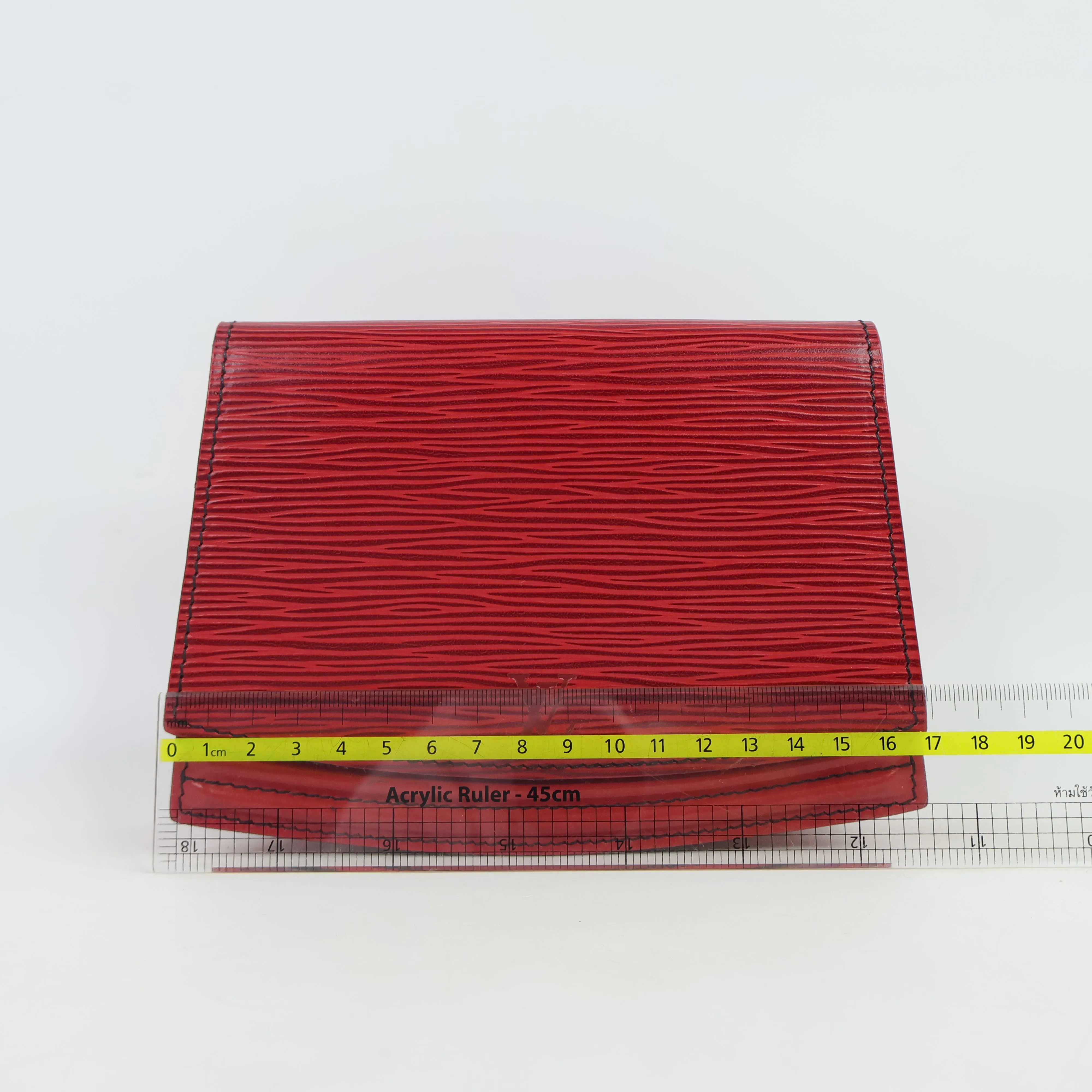 Louis Vuitton Epi Pochette Tilsit Waist Bag Red