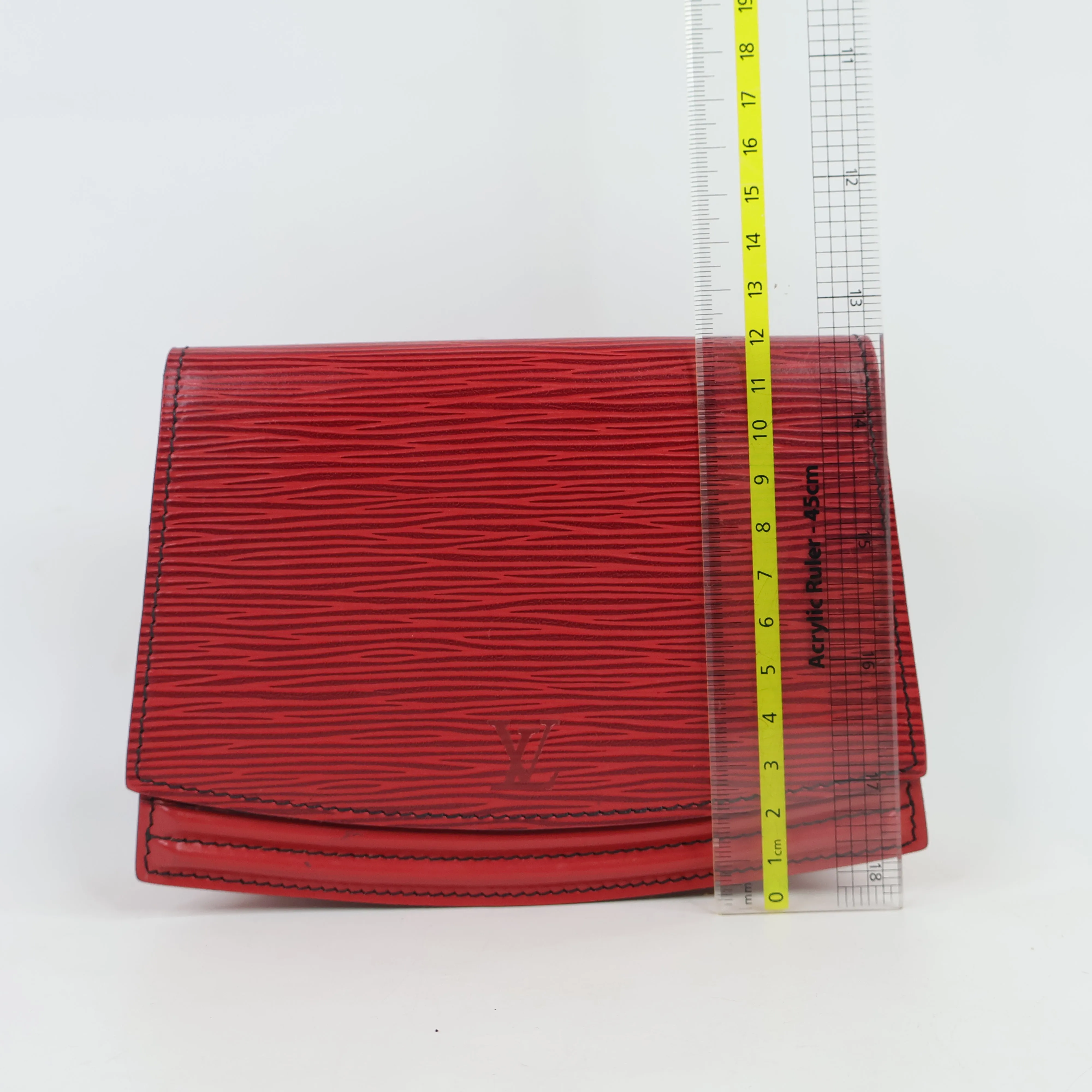 Louis Vuitton Epi Pochette Tilsit Waist Bag Red