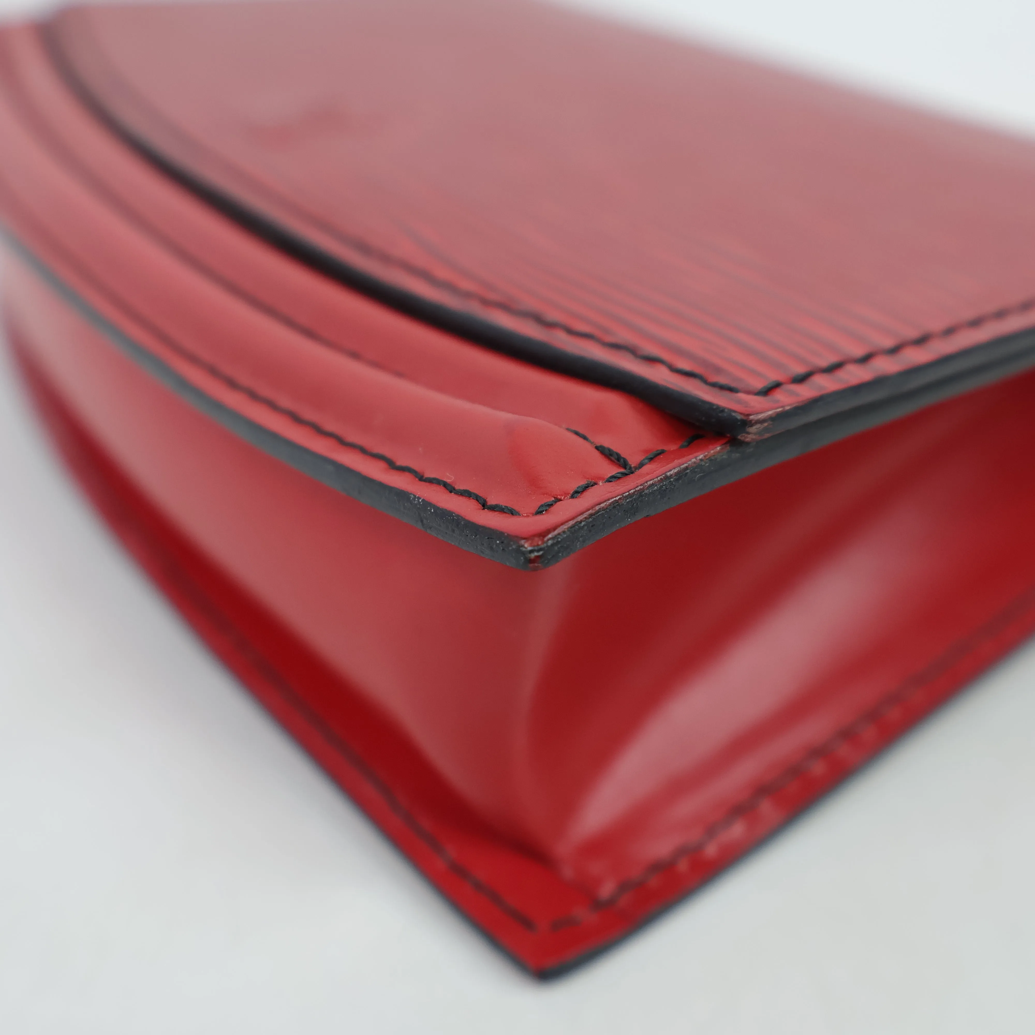 Louis Vuitton Epi Pochette Tilsit Waist Bag Red