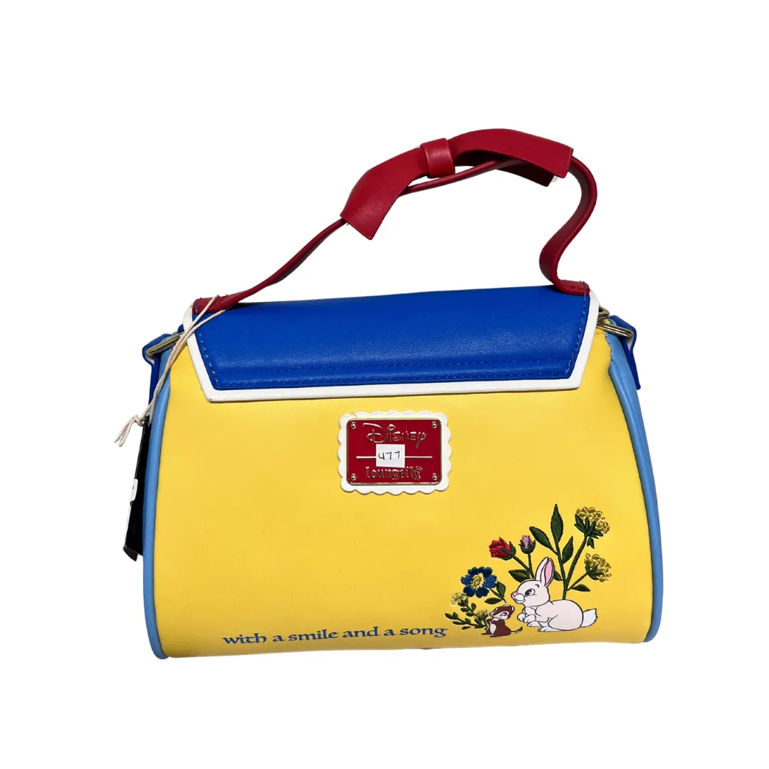 Loungefly Disney Snow White Bow Crossbody DEFECTIVE #477
