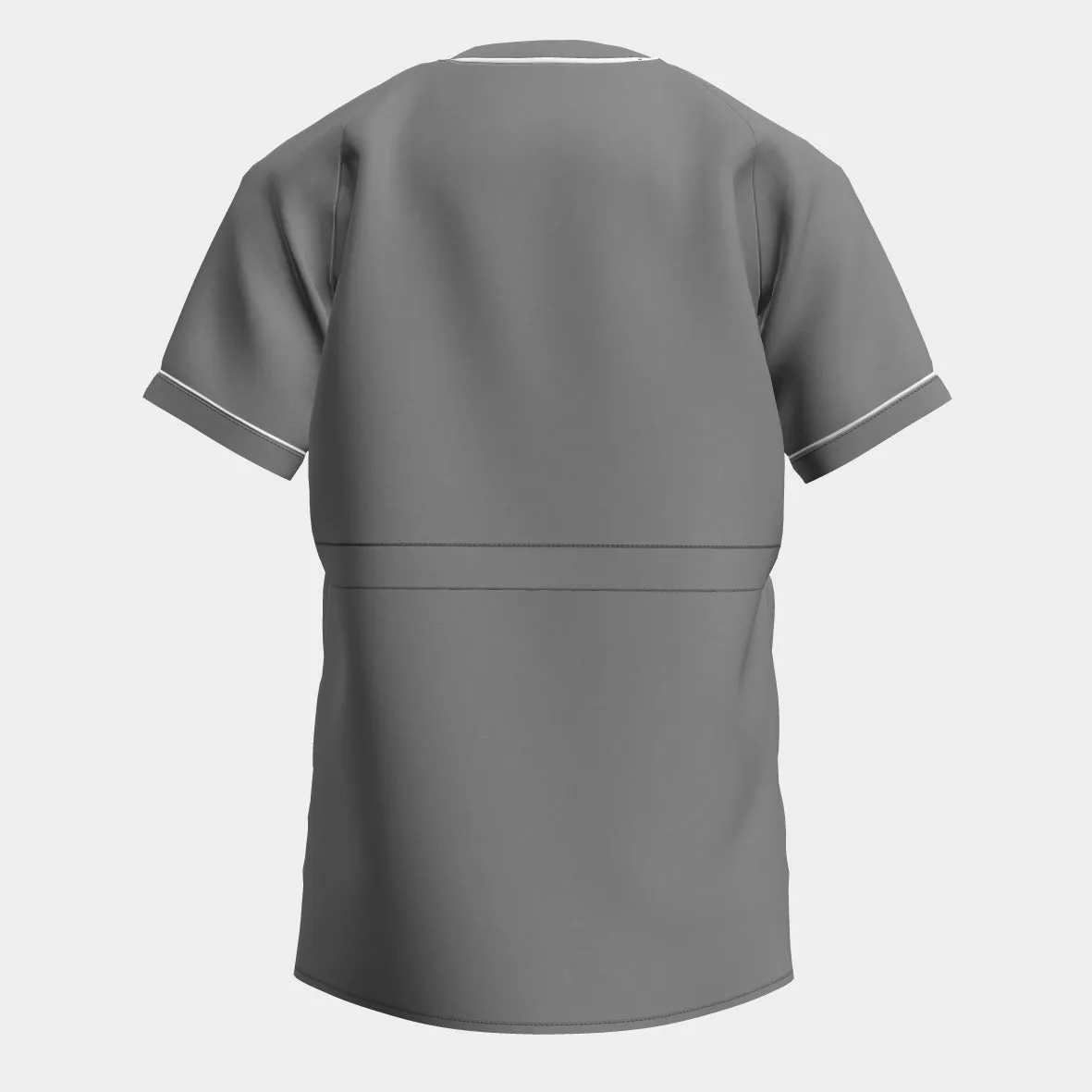 <b>PRE ORDER</b> | Women's Convertible Scrub with Contrast Piping - Slate