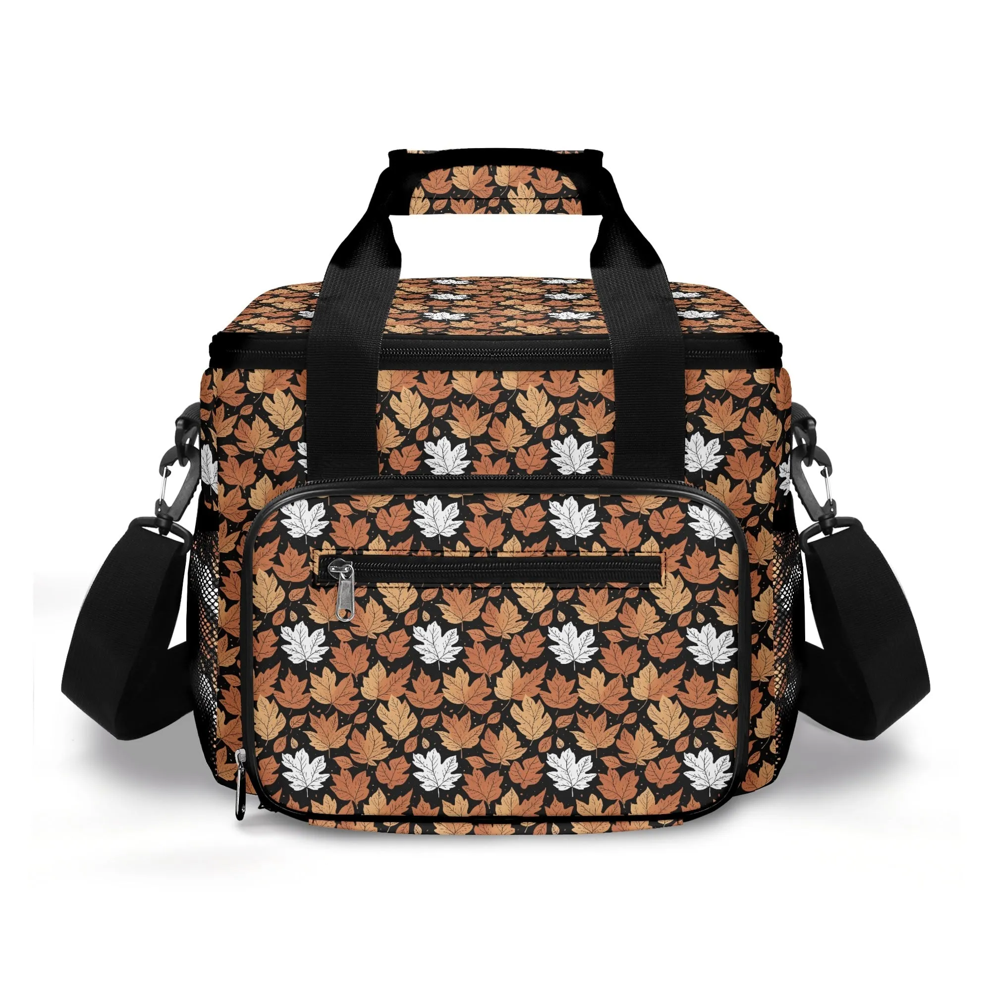 Maple Leaves Insulated Leakproof Cooler Bag Lunch Box