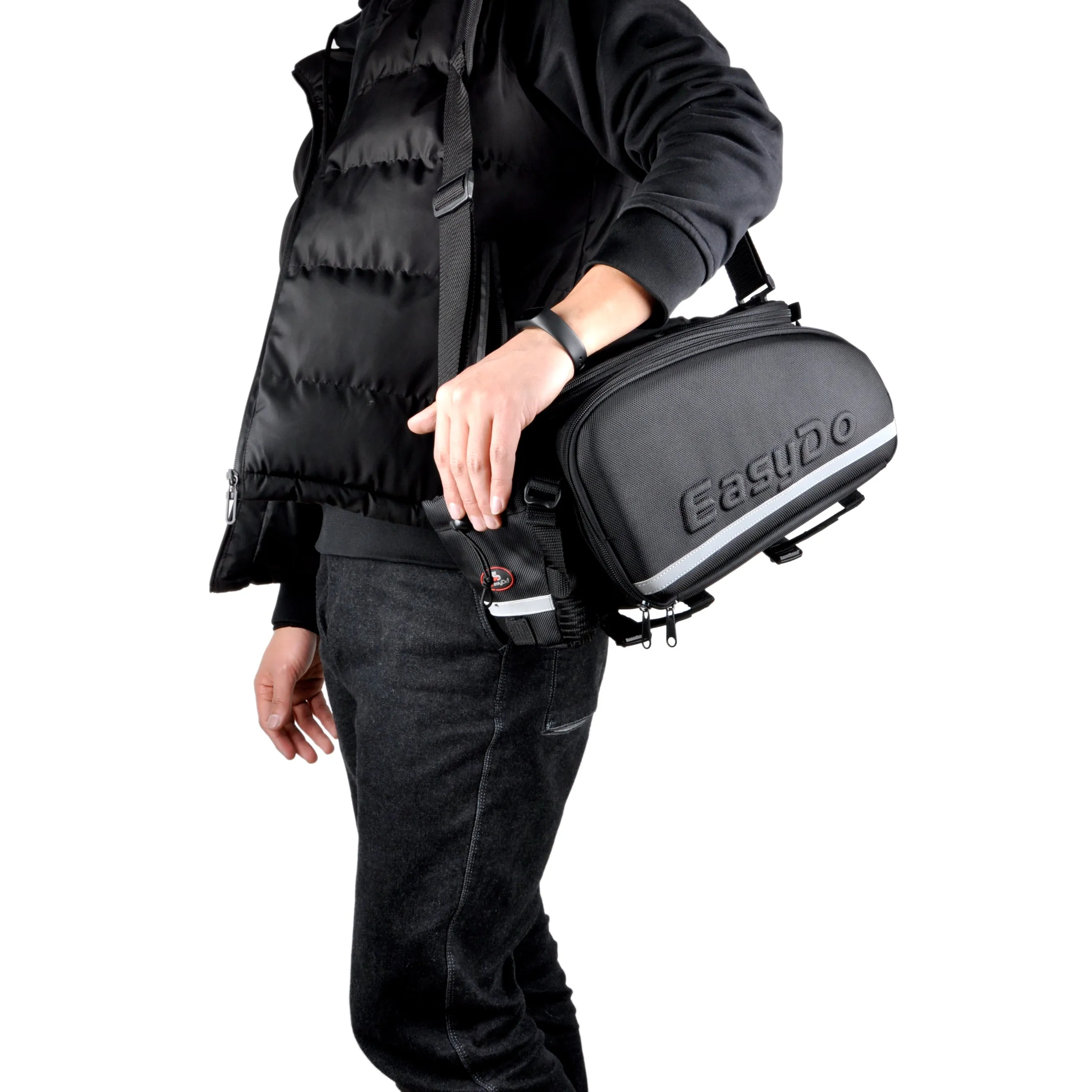 Maxi Rear Bicycle Saddle Cargo Pannier Bag